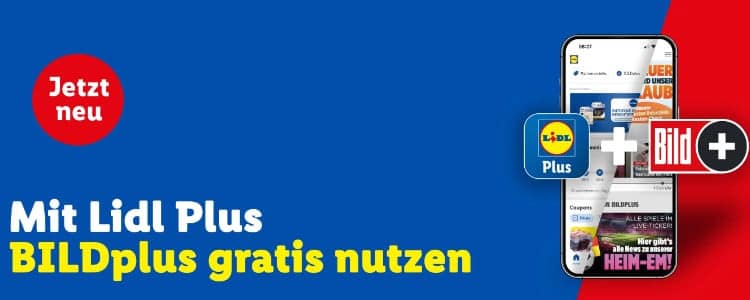 Mit LIDL Plus BILDplus gratis nutzen