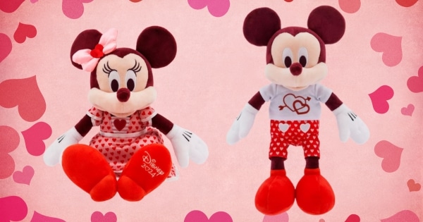 ♥ Minnie oder Micky Maus zum Valentinstag für 14,90€ (statt 32€)