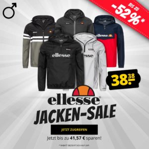 Ellesse Jacken für 38,38€ - verschiedene Modelle
