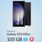 Galaxy S23 Ultra mit vodafone 105 GB