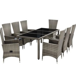 Juskys Polyrattan Gartenmöbel Rimini Plus Set für 8 Personen für 582,94€ inkl. Versand (statt 650€)