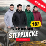 KIRKJUBØUR Askja Herren Steppjacke