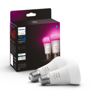 💡 2x Philips Hue White und Color Ambiance E27 Lampen (Bluetooth) für 59,95€ (statt 79€)