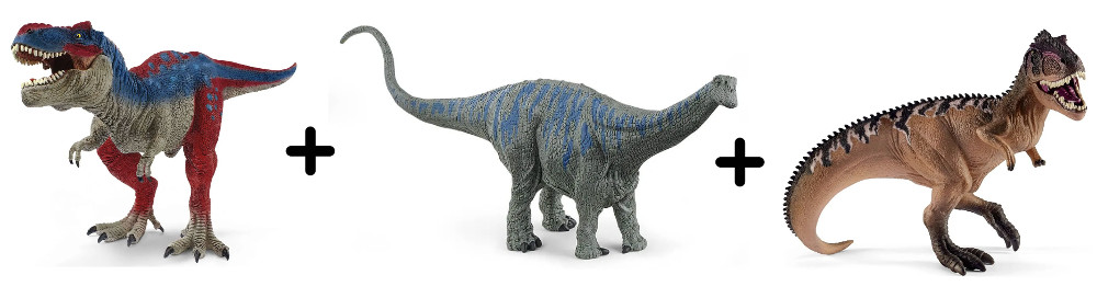 Dinosaurier-Figuren von Schleich