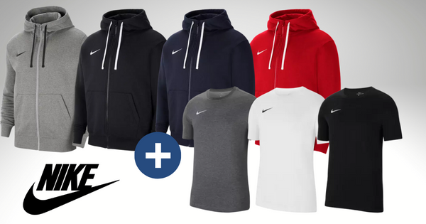 Set Nike Shirt + Kapuzenjacke Park 20