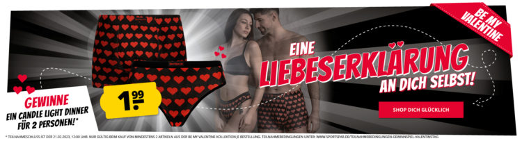 Valentinstag bei SportSpar