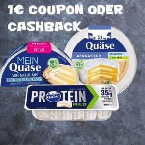 Quäse 🧀 aktuell für 1,29 Euro anstatt 2,29 bei Rewe oder Penny