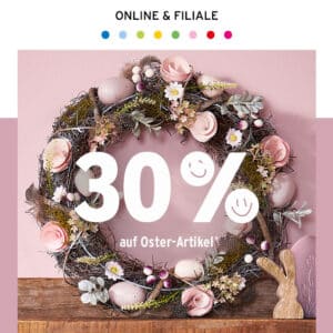 🐰 30% auf Osterdeko bei Ernsting's Family