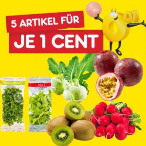 Netto Marken-Discount: 5 Artikel für je 1 Cent (ab 30€ Einkaufswert)