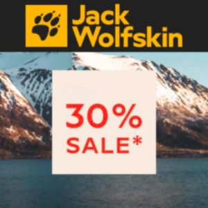 🐺 Jack Wolfskin: 30% auf Nicht-Reduziertes - z.B. Polo-Shirts, Shorts, Schuhe & mehr