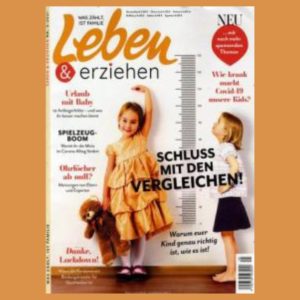 Leben &amp; Erziehen Halbjahresabo für 25€ + 15€ Prämie - verschiedene Prämien