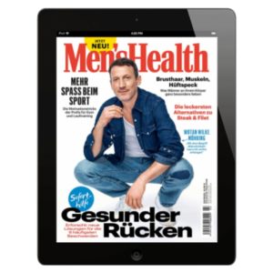 Mens Health E-Paper Jahresabo für 38€ + 30€ BestChoice Gutschein