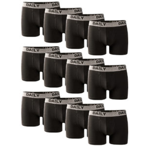 12er Pack DA!LY Boxershorts für 31,99€ (2,70€ pro Boxer - inkl. Versand)