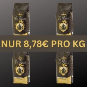 ☕️ 4kg De Roccis Qualità Oro Intenso Kaffeebohnen für 35,11€ (statt 44€) // 8,78€ pro kg