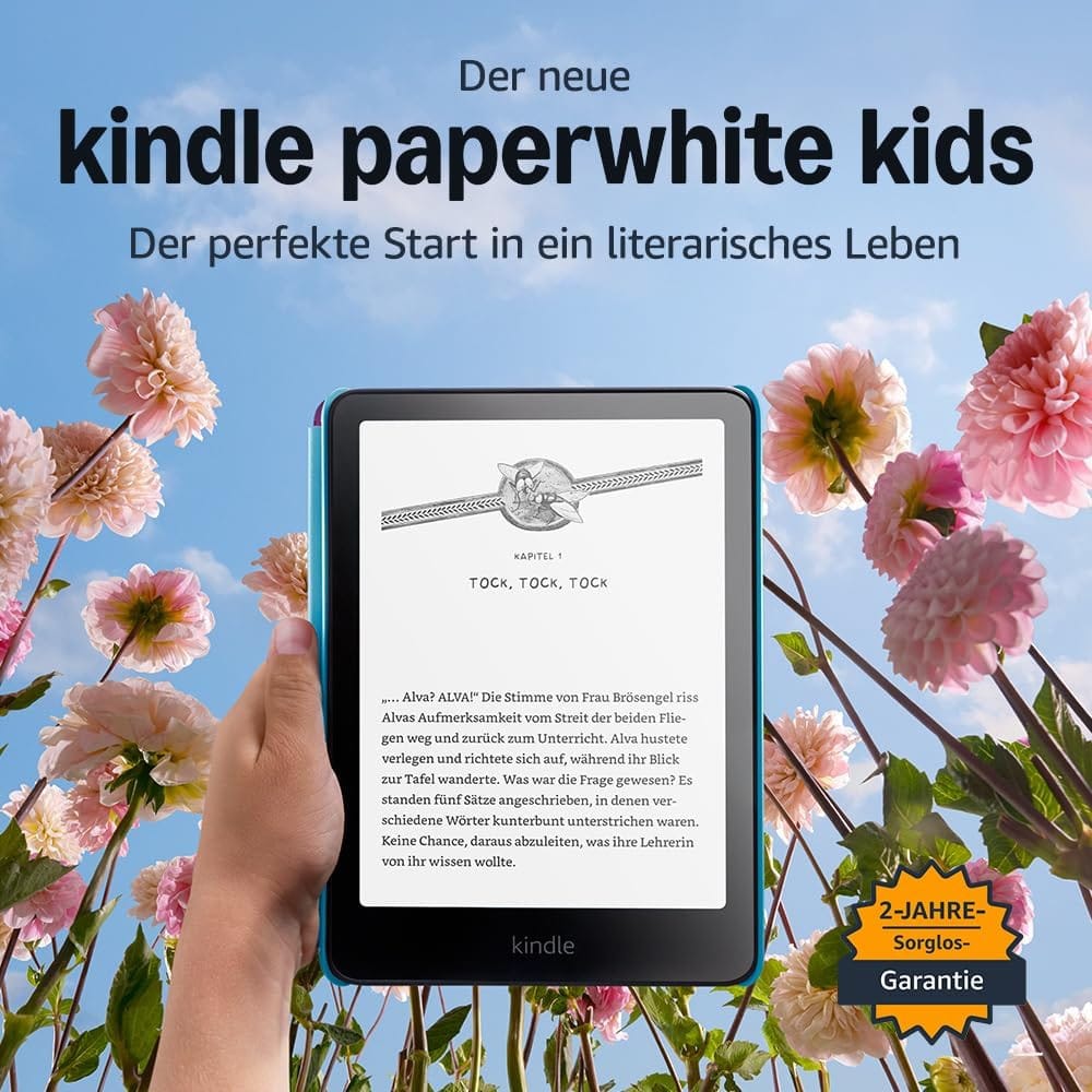der neue amazon kindle paperwhite kids