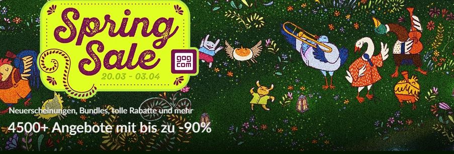 Spring Sale bei GOG