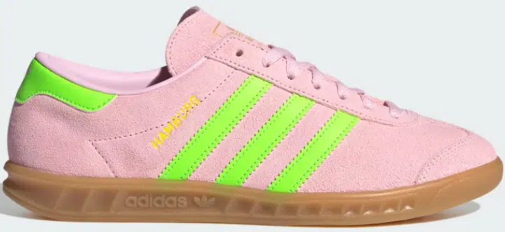 Hamburg Damen-Sneaker Pink Grün
