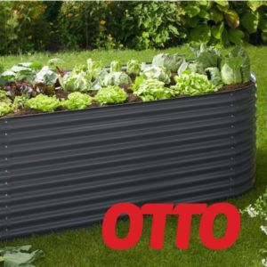 WOW! 🤩 KONIFERA Hochbeet 240x80x82 aus verzinktem Stahl für nur noch 109,99€ (statt 170€) 🌻