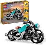 LEGO_31135_Creator_3in1_Oldtimer_Motorrad_Set_klassisches_Motorrad-Spielzeug_vom_Strassenmotorrad_zum_Dragster_Auto_Fahrzeug-Bauspielzeug_fuer_Kinder_Jungen_und_Maedchen_Thumb