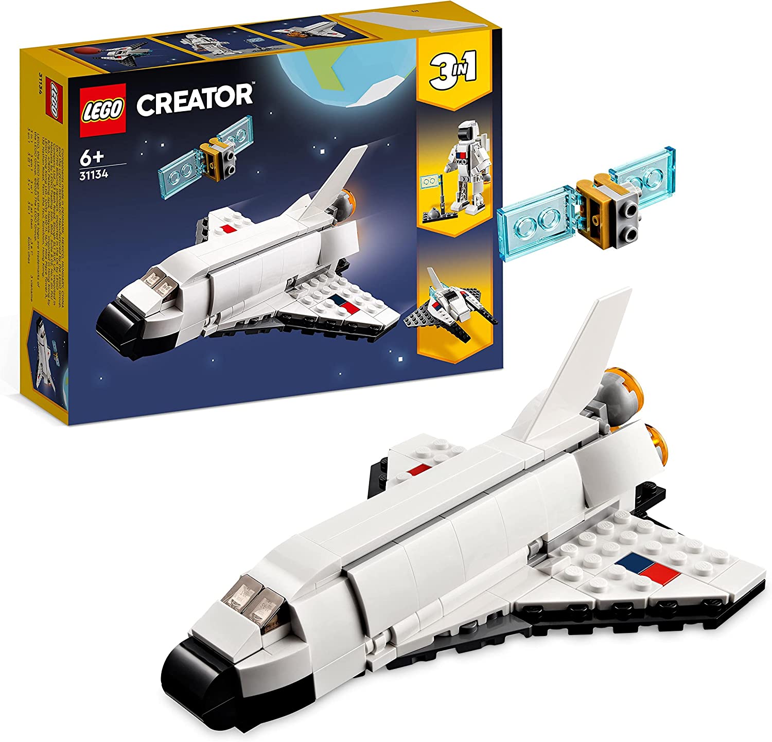 🚀 LEGO Creator 3-in-1 Spaceshuttle für 6,66€ (statt 11€) - Modell: 31134
