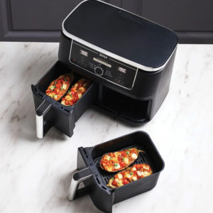 🥷 Ninja Foodi MAX Dual Zone Heißluftfritteuse AF400EU in Schwarz oder Weiß für 139€ (statt 168€)