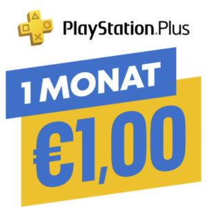 PlayStation Plus für 1€