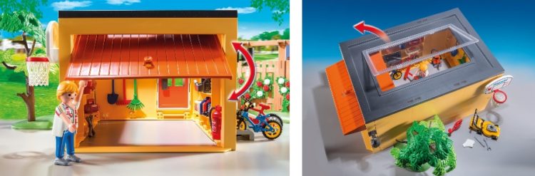 Playmobil City Life Garage mit Fahrradstellplatz