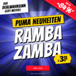 Puma Sale bei SportSpar 🤑 T-Shirts, Jacken, Sweatshirts & mehr (bereits ab 3,99€)