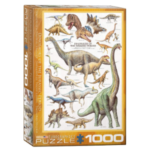 Puzzle Eurographics Dinosaurier des Jura