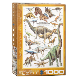 Puzzle Eurographics Dinosaurier des Jura für 8,99€ (statt 16€)