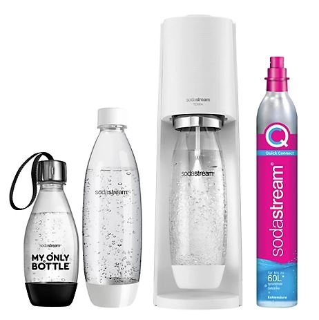 SodaStream Terra Vorteilspack in Weiß