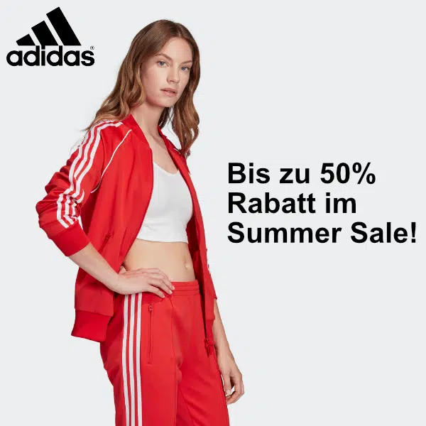 Thumbnail adidas: Bis zu 50% Rabatt im Summer Sale – z.B. Nizza Herren-Sneaker für 48,99€ (statt 57€)