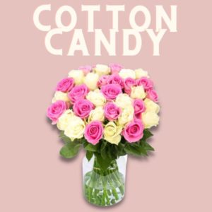 🌷 Blumenstrauß ''Cotton Candy'' für 22,99€ zzgl. Versand