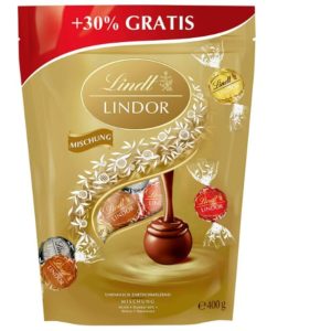 Lindor Kugeln Mischung 400 g für 6,89€ (statt 9,79€)