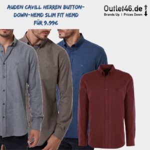 👕 Auden Cavill Herren Baumwoll Hemden je nur 9,99€