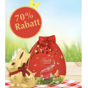 Lindt Oster Sale: 70% auf Osterartikel