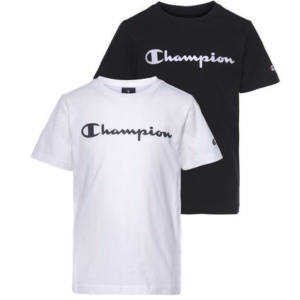Für Kids ⭐️ 2er Pack Champion Crewneck T-Shirts für 19,99€ - 2 versch. Kombis