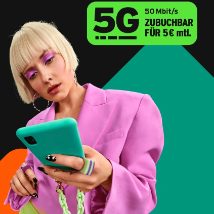 Thumbnail ⭐ congstar LTE Telekom Allnet mit 5GB / 10GB / 30GB / 50GB  für 10€ / 14€ / 18€ / 22€/Monat (auch mtl. kündbar | 5G für 5€ mtl.) (congstar Allnet-Flats)