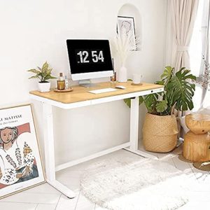 🖥️ FLEXISPOT elektrisch höhenverstellbarer Schreibtisch mit Touch Funktion & USB für 329,99€ (statt 380€) - Modell: Comhar | in Ahorn oder Schwarz