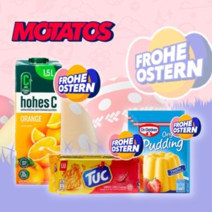 Osteraktion bei Motatos: 6 Gratisartikel mitbestellen (ab 25 MBW)