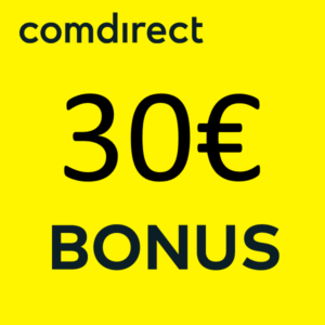🔥 30€ Bonus + Zusatzprämie für kostenloses comdirect JuniorDepot