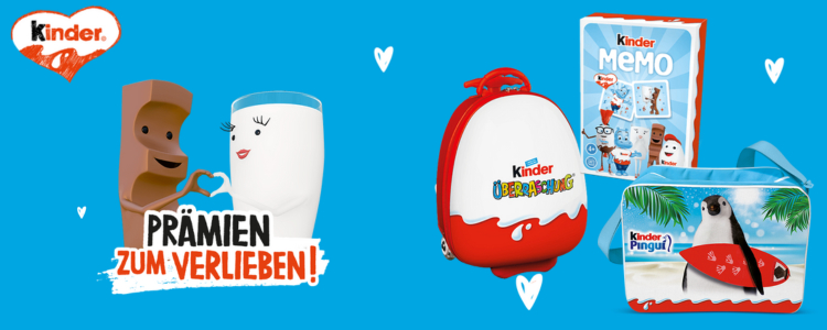 kinder ferrero Sammelaktion