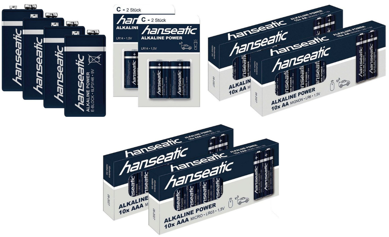 hanseatic Batterie-Set