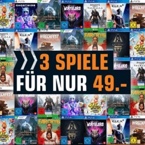 🎮 3 Spiele für 49€ bei MediaMarkt / Saturn (Sony PS4, PS5, Xbox, Nintendo Switch & PC) *endet*