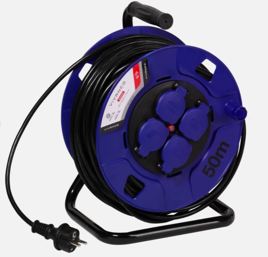 VIVANCO Outdoor Kabeltrommel 50m Ab 49 99 statt 80 VIVANCO Outdoor Kabeltrommel 50m Ab 49 99 statt 80