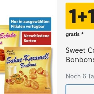 1+1 Sweet Corner Bonbons/Lollies (Lidl App)