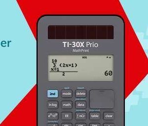 TI-30X Prio MathPrint™ Schulrechner kostenlos testen (Lehrkräfte)