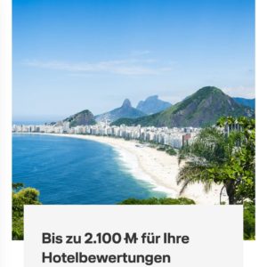 Bis zu 2.100 Meilen für Miles &amp; More sammeln für Bewertungen bei HolidayCheck