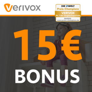 Verivox: Privathaftpflichtversicherung im Vergleich + 15€ Bonus