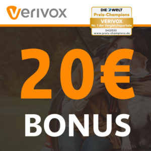 Verivox: Tierhalterhaftpflichtversicherung im Vergleich + 20€ obendrauf